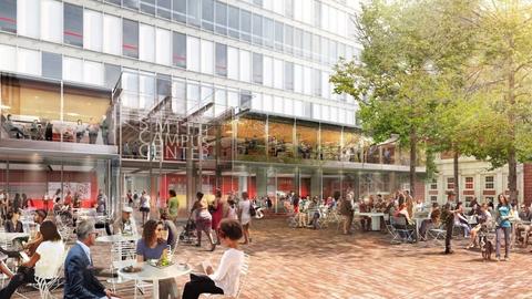 Rendering of Smith Campus Center renovations