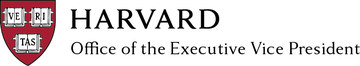 Harvard Office of the Executive Vice President