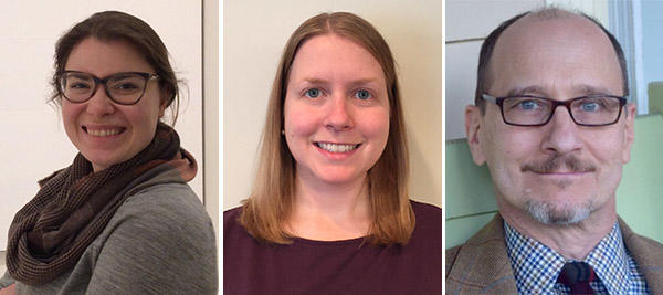 Emilie Puttrich, Jessica Diedalis, Steve Mikulka